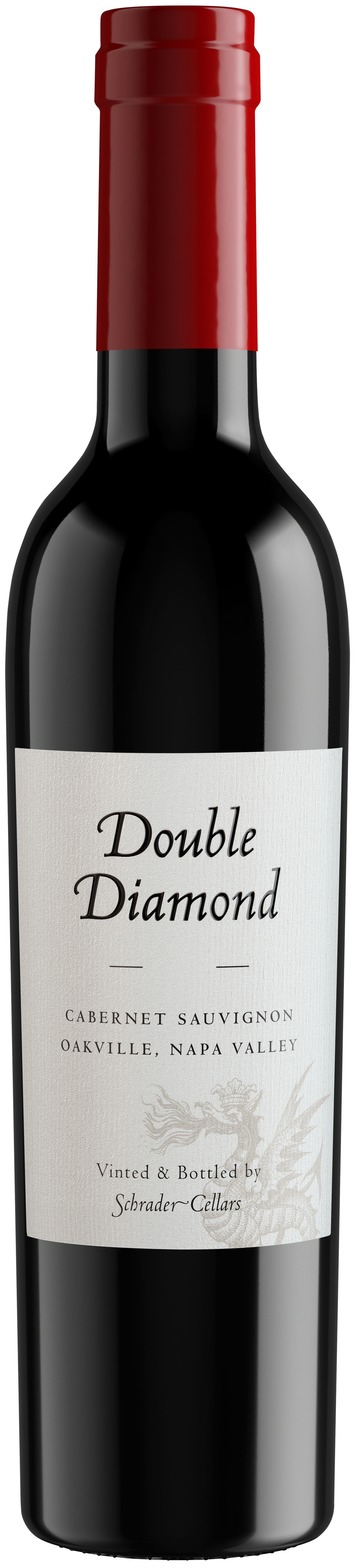 Double Diamond by Schrader Oakville Cabernet Sauvignon (375ML half-bottle) 2022  Front Bottle Shot