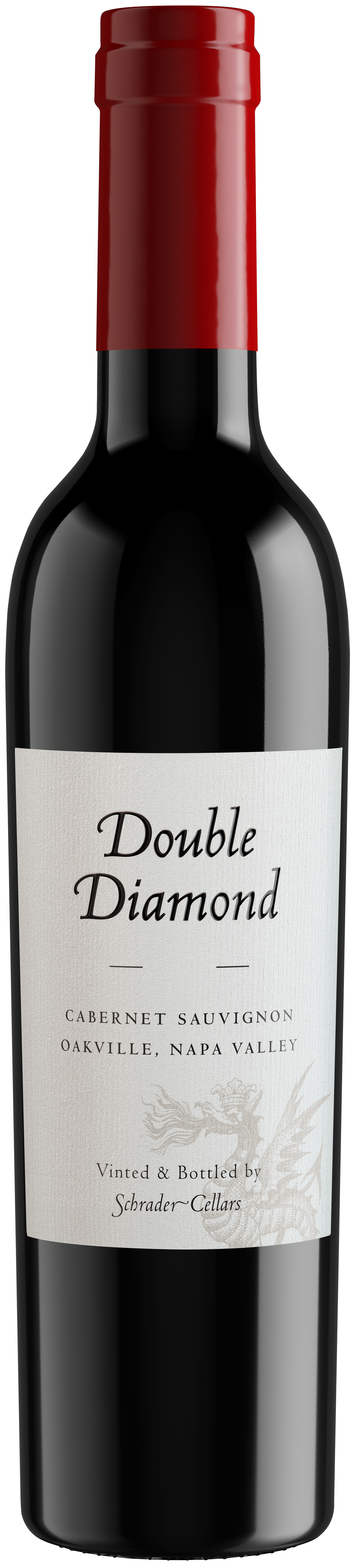 Double Diamond by Schrader Oakville Cabernet Sauvignon (375ML half-bottle) 2022  Front Bottle Shot