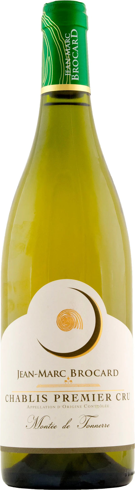 Brocard Chablis Montee de Tonnerre Premier Cru 2022  Front Bottle Shot