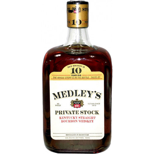 Medley's Private Stock 10 Year Old Kentucky Straight Bourbon Whiskey