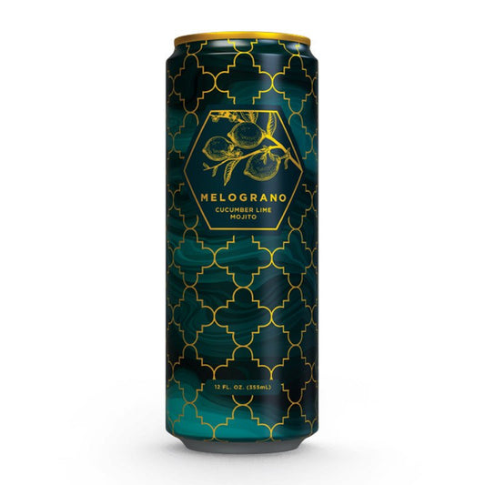 Melograno Cucumber Lime Mojito Canned Cocktail 355ml