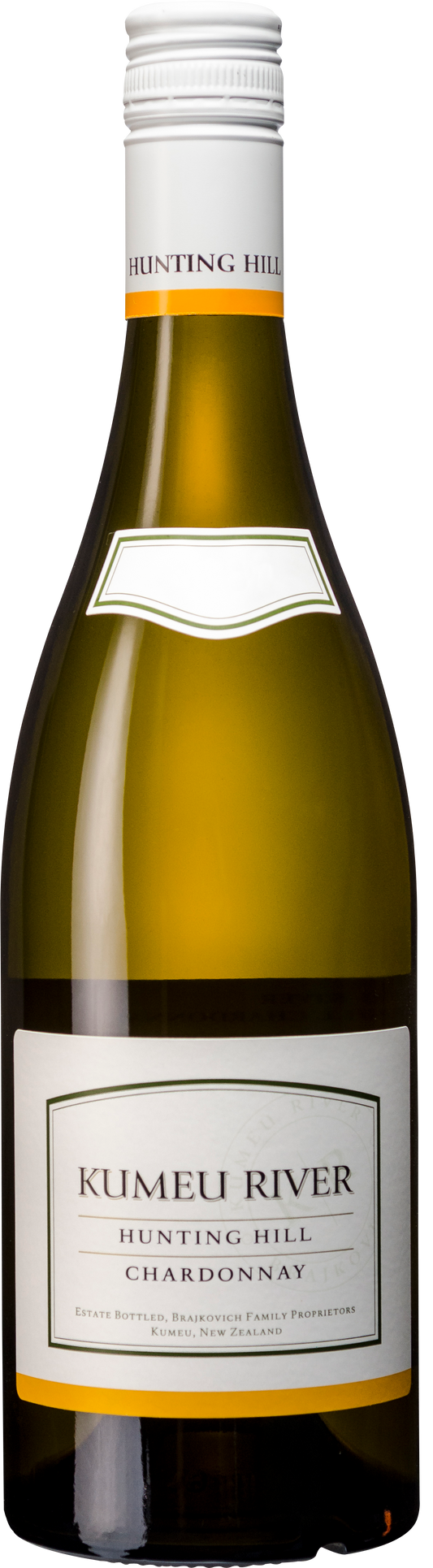 Kumeu River Hunting Hill Chardonnay 2022  Front Bottle Shot