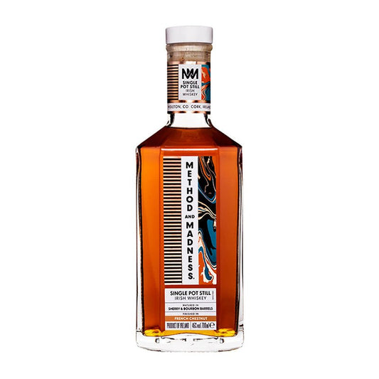 Method and Madness Single Pot Still French Chestnut Irish Whiskey 700ml