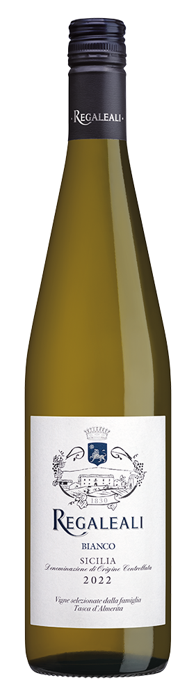 Regaleali Bianco 2022  Front Bottle Shot