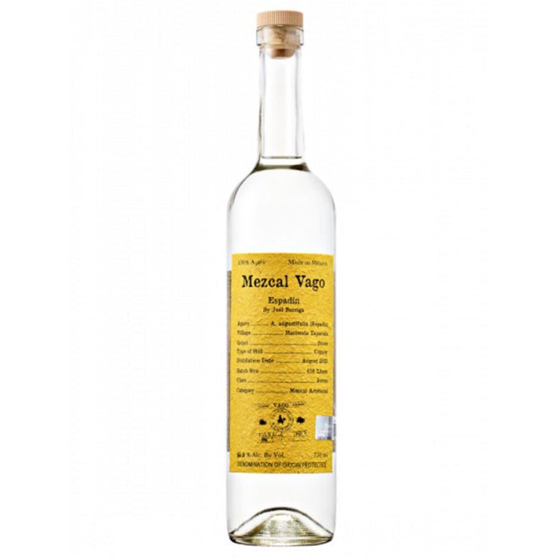 Mezcal Vago Espadin By Joel Barriga 750ml