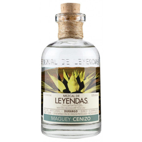 Mezcal de Leyendas Maguey Cenizo Durango