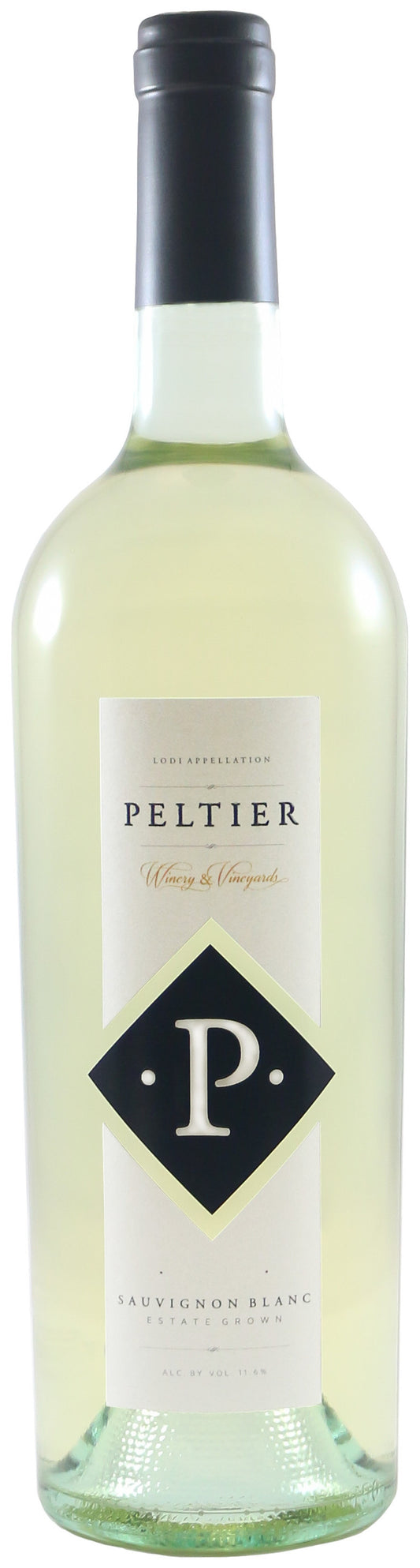 Peltier Black Diamond Sauvignon Blanc 2022  Front Bottle Shot