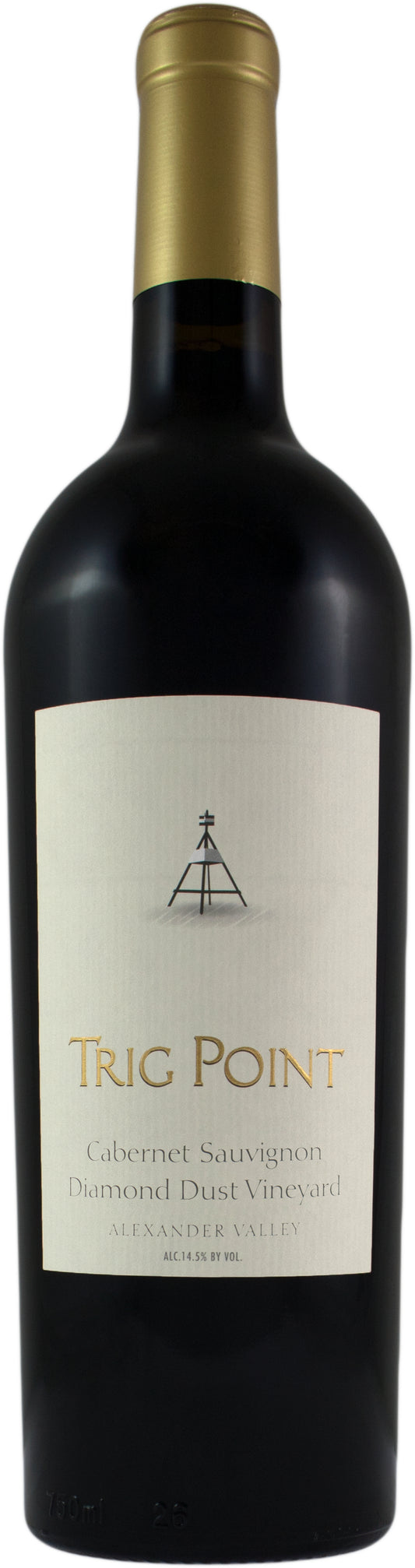 Trig Point Diamond Dust Vineyard Cabernet Sauvignon 2023  Front Bottle Shot