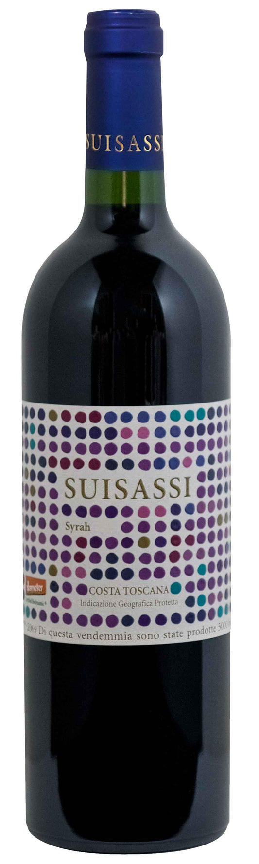Duemani Suisassi Syrah 2019  Front Bottle Shot
