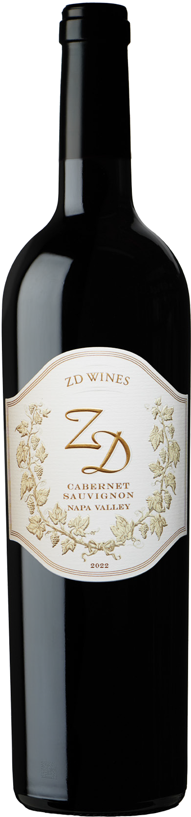ZD Wines Cabernet Sauvignon 2022  Front Bottle Shot