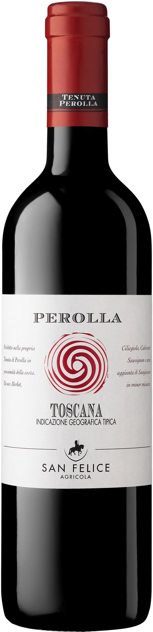 San Felice Perolla Maremma Rosso 2020  Front Bottle Shot