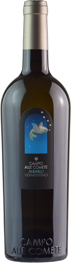 Campo alle Comete Albablu Vermentino 2023  Front Bottle Shot