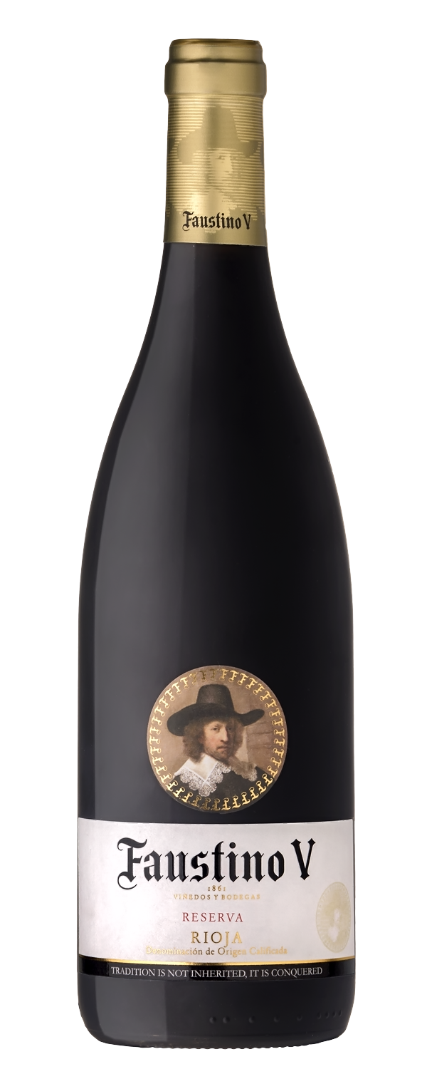 Faustino V Reserva 2018  Front Bottle Shot