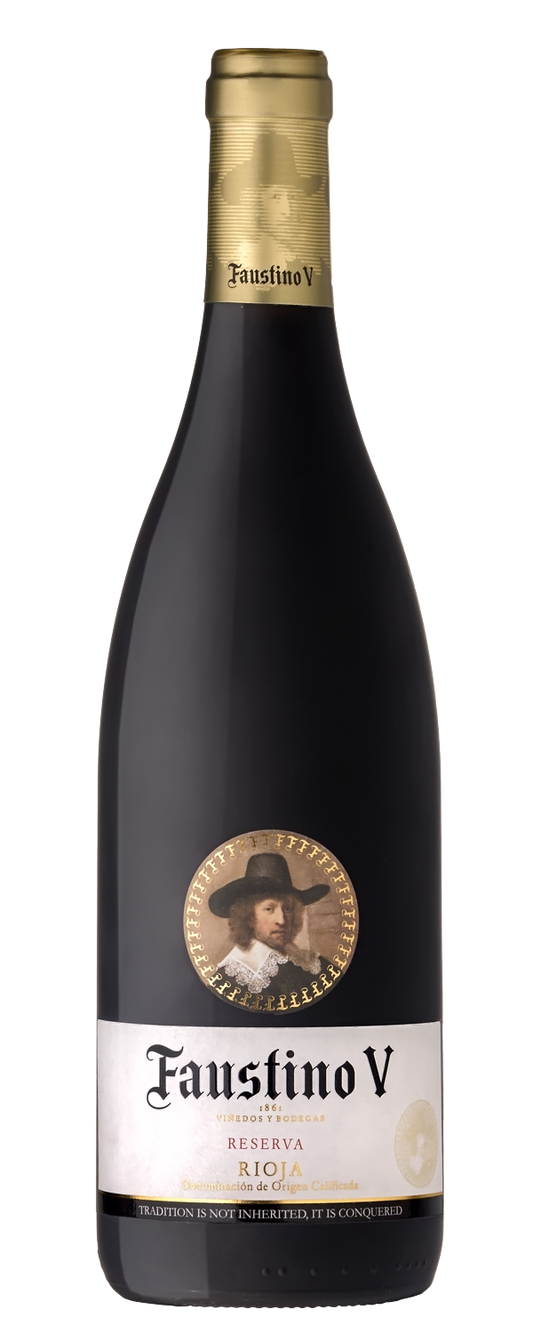 Faustino V Reserva 2018  Front Bottle Shot