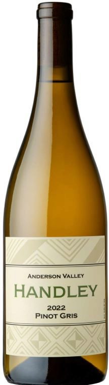 Handley Anderson Valley Pinot Gris 2022  Front Bottle Shot