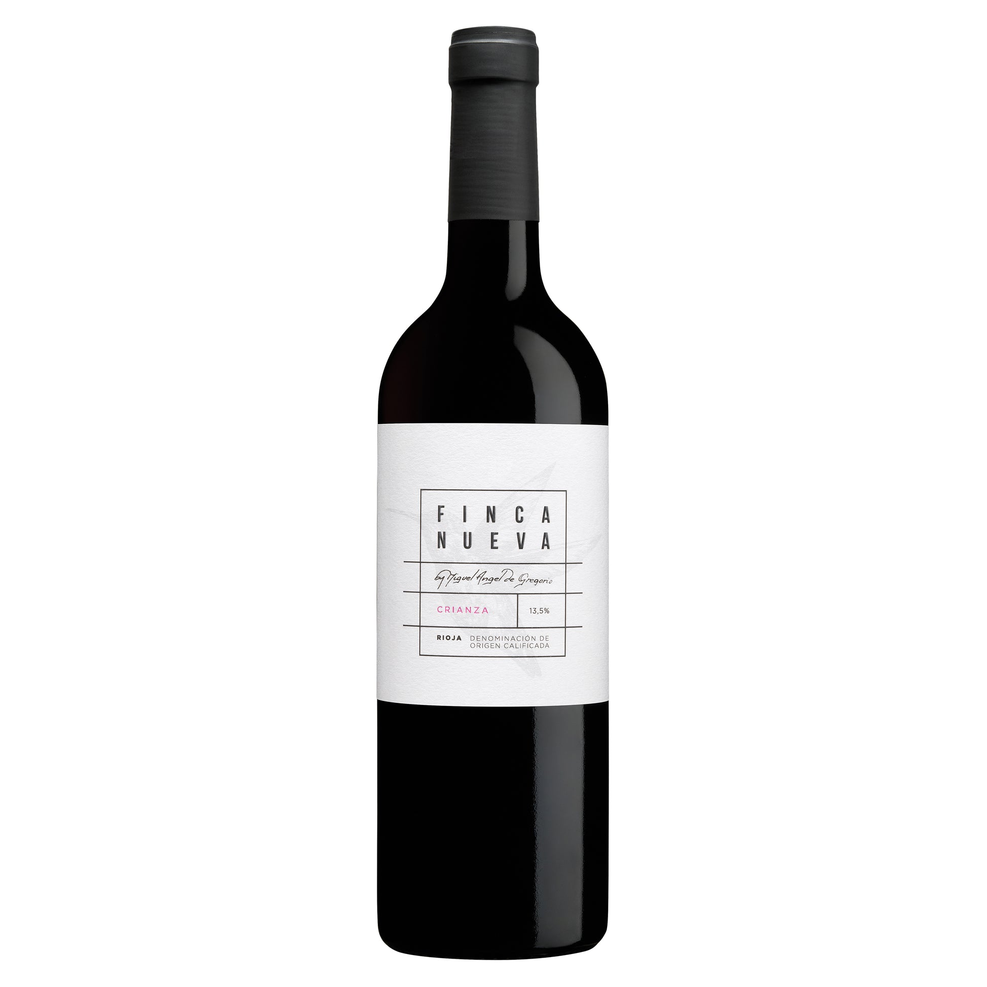 Finca Nueva Crianza 2018  Front Bottle Shot