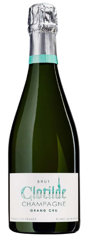 Clotilde Blanc de Blancs Grand Cru Brut  Front Bottle Shot