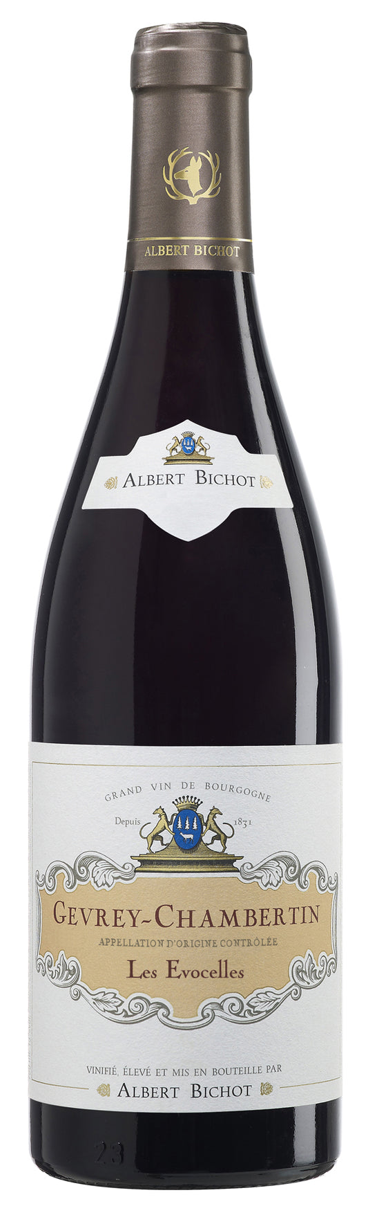 Albert Bichot Gevrey-Chambertin Les Evocelles 2019  Front Bottle Shot