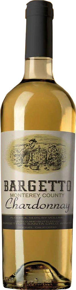 Bargetto Monterey Retro Chardonnay 2022  Front Bottle Shot