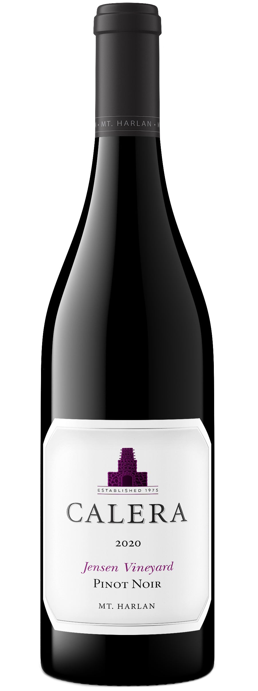 Calera Jensen Vineyard Pinot Noir 2020  Front Bottle Shot