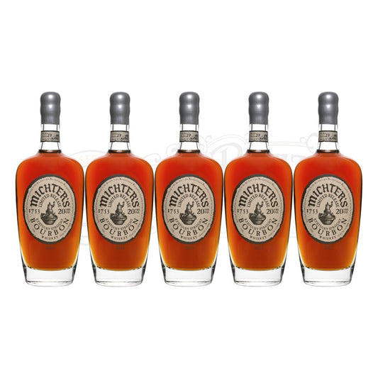 Michterâ€™s 20 Year Bourbon 2016, 2018, 2019, 2021 & 2022 Bundle