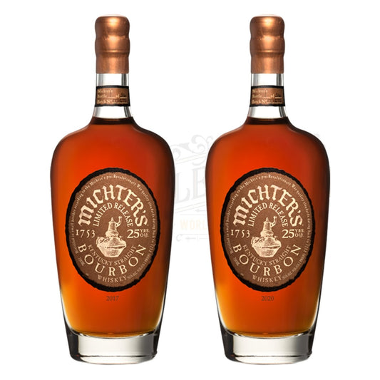 Michterâ€™s 25 Year Bourbon 2017 & 2020 Bundle