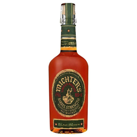 Michter's Limited Release Barrel Strength Rye Whiskey 750ml