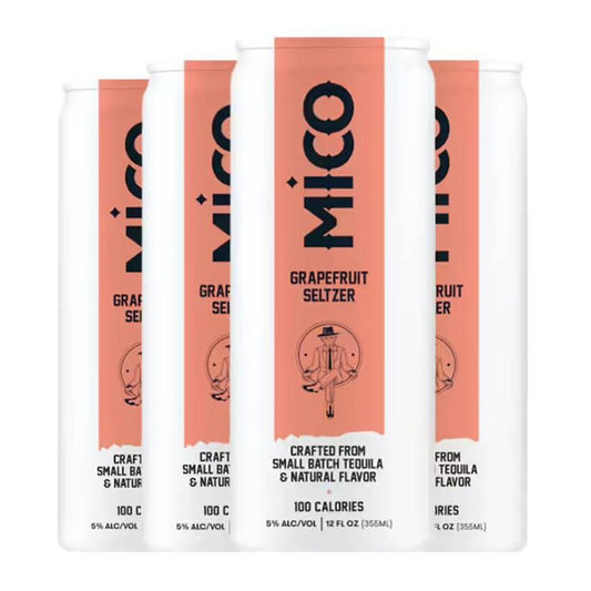 Mico Grapefruit Seltzer Tequila Cocktail 4/355ml