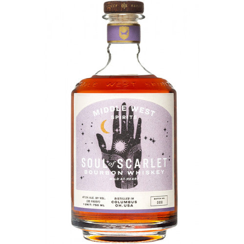 Middle West Spirits Soul of Scarlet Bourbon Whiskey