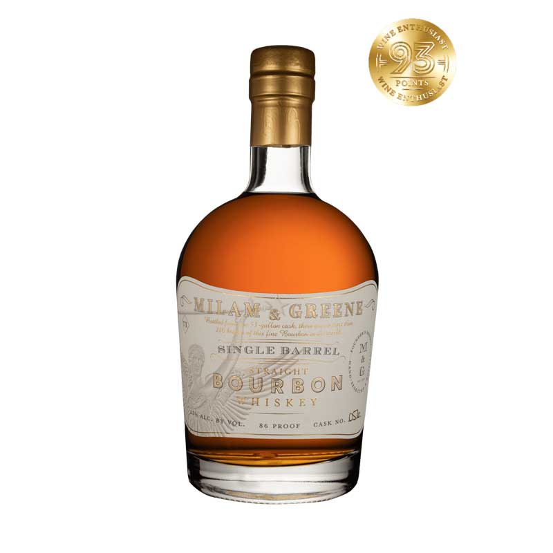 Milam & Greene Single Barrel Straight Bourbon Whiskey 750ml