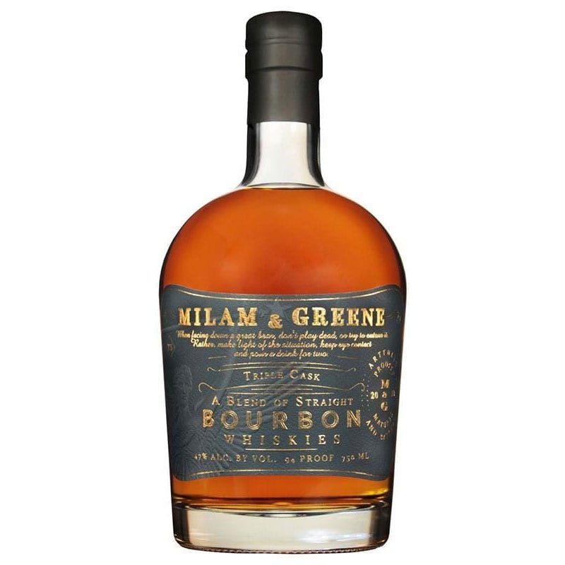Milam & Greene Triple Cask Bourbon Whiskey 750ml