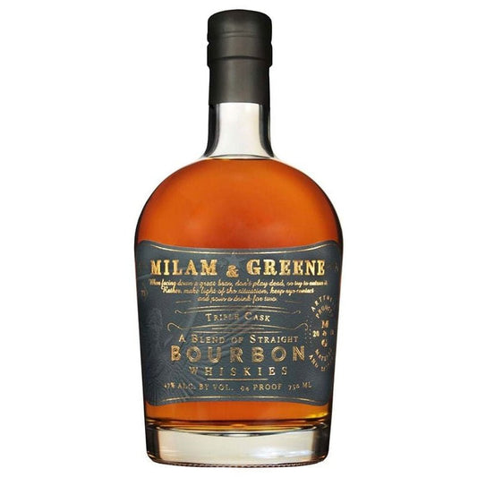 Milam & Greene Triple Cask Bourbon Whiskey 750ml