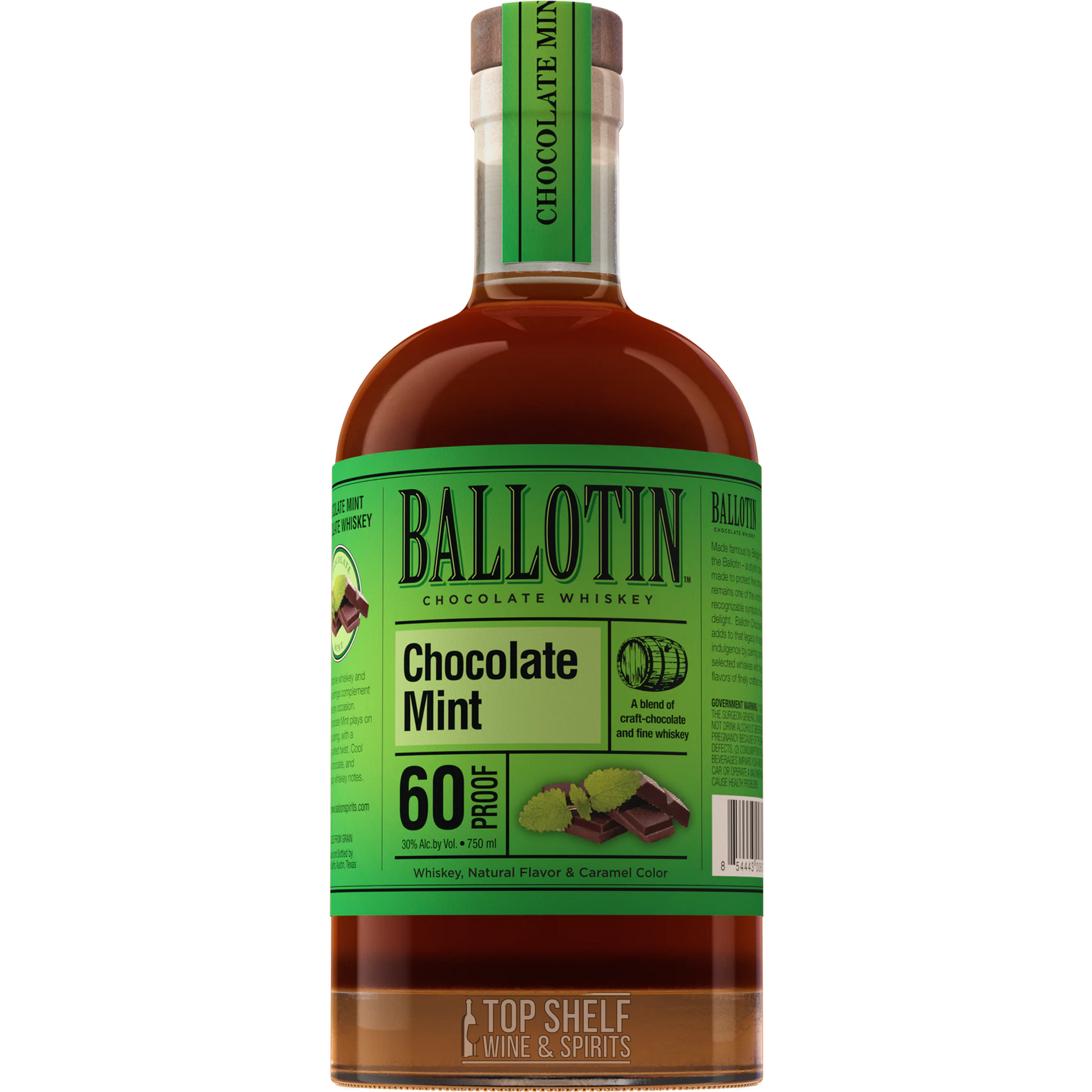 Ballotin Chocolate Mint Flavored Whiskey