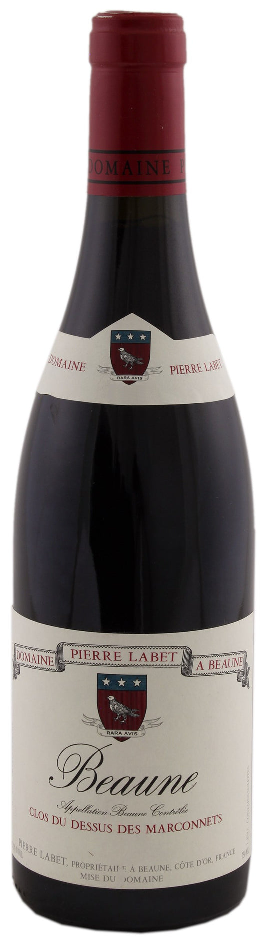 Domaine Pierre Labet Beaune Clos du dessus des Marconnets Rouge 2018  Front Bottle Shot