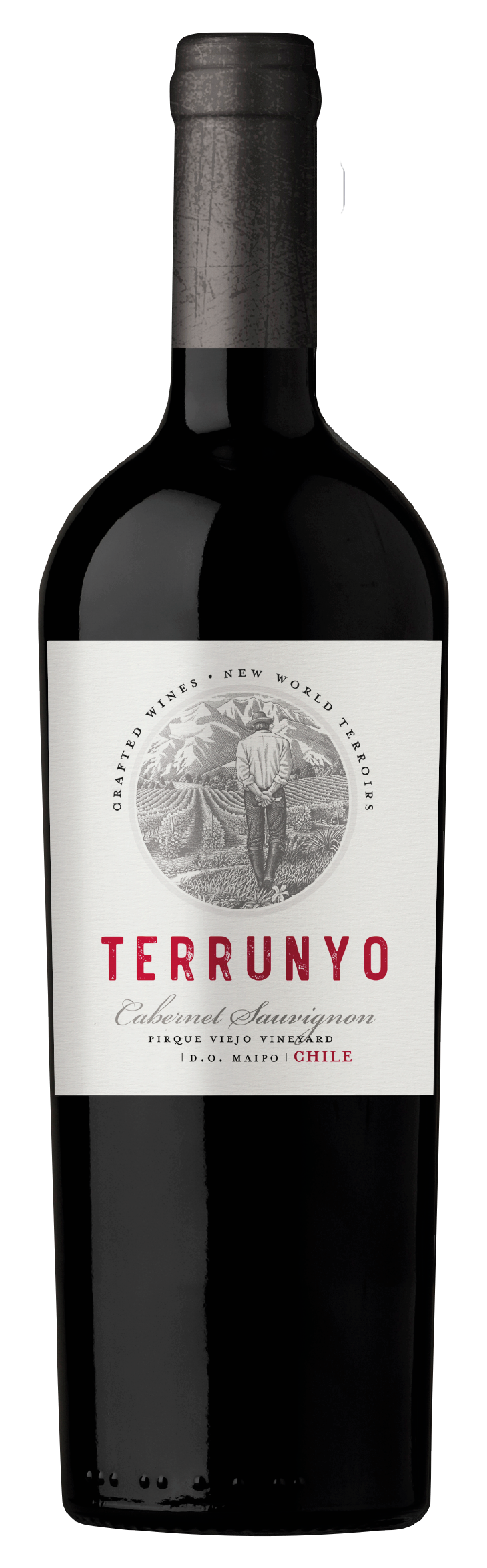 Terrunyo Cabernet Sauvignon 2020  Front Bottle Shot