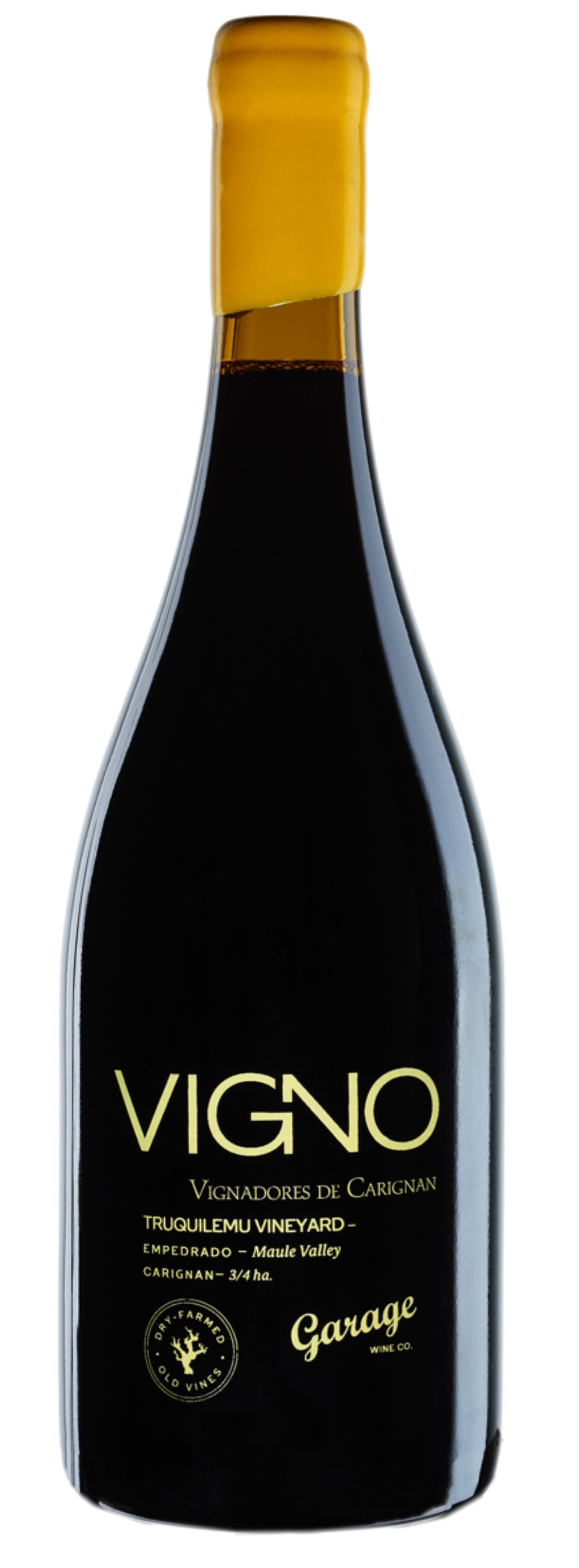 Garage Wine Co. Vigno Carignan 2019  Front Bottle Shot