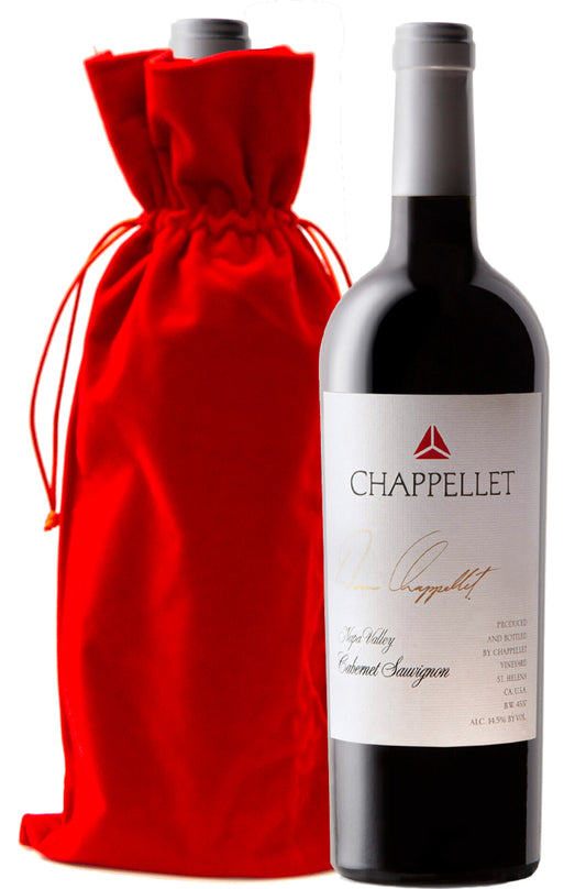 Chappellet Signature Cabernet Sauvignon with Red Gift Bag