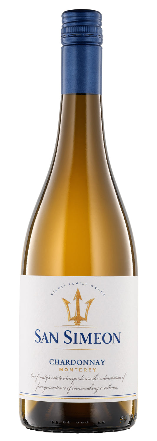 San Simeon Monterey Chardonnay 2022  Front Bottle Shot