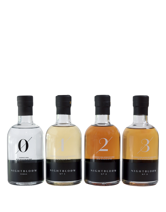 NIGHTBLOÃ˜M VODKA GIFT SET 200 ML