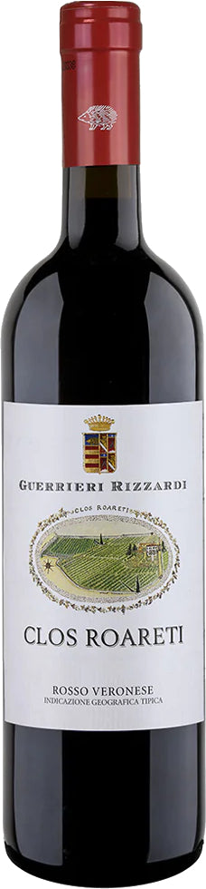 Guerrieri Rizzardi Clos Roareti Rosso Veronese 2019  Front Bottle Shot