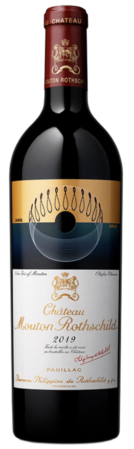 Chateau Mouton Rothschild  2019  Front Bottle Shot
