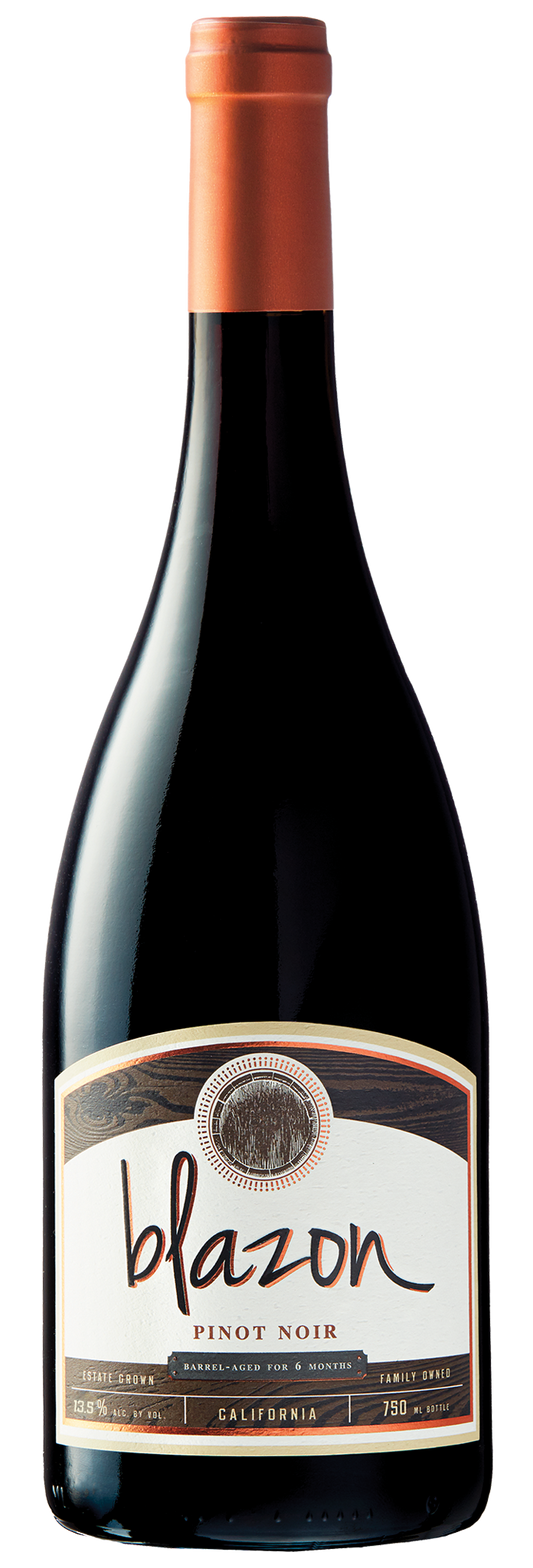 Blazon Pinot Noir 2022  Front Bottle Shot
