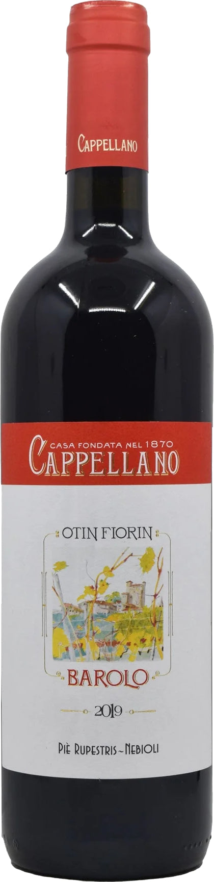 Cappellano Barolo Otin Fiorin Pie Rupestris 2019  Front Bottle Shot