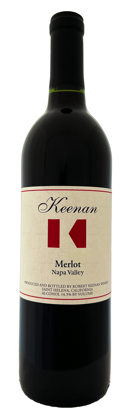Keenan Napa Valley Merlot 2021  Front Bottle Shot