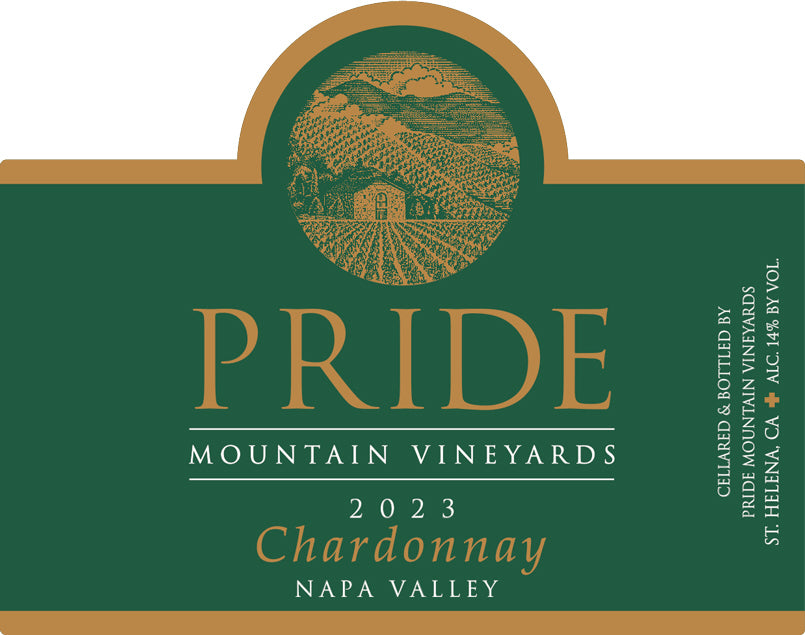 Pride Mountain Vineyards Chardonnay (375ML half-bottle) 2023