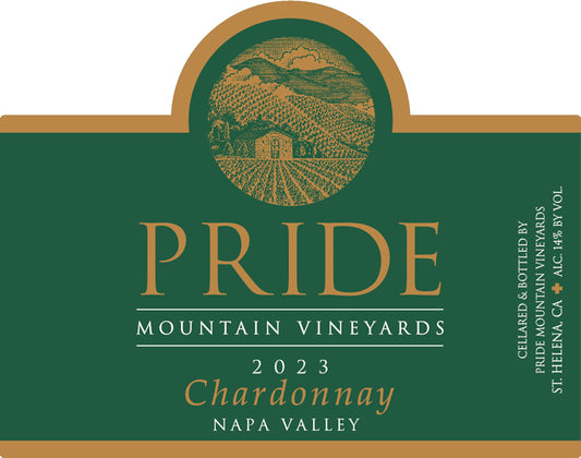 Pride Mountain Vineyards Chardonnay (375ML half-bottle) 2023