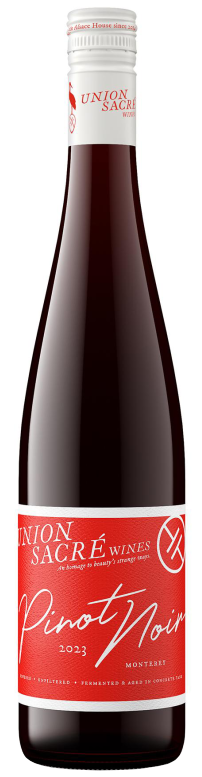 Union Sacre Pinot Noir 2023  Front Bottle Shot