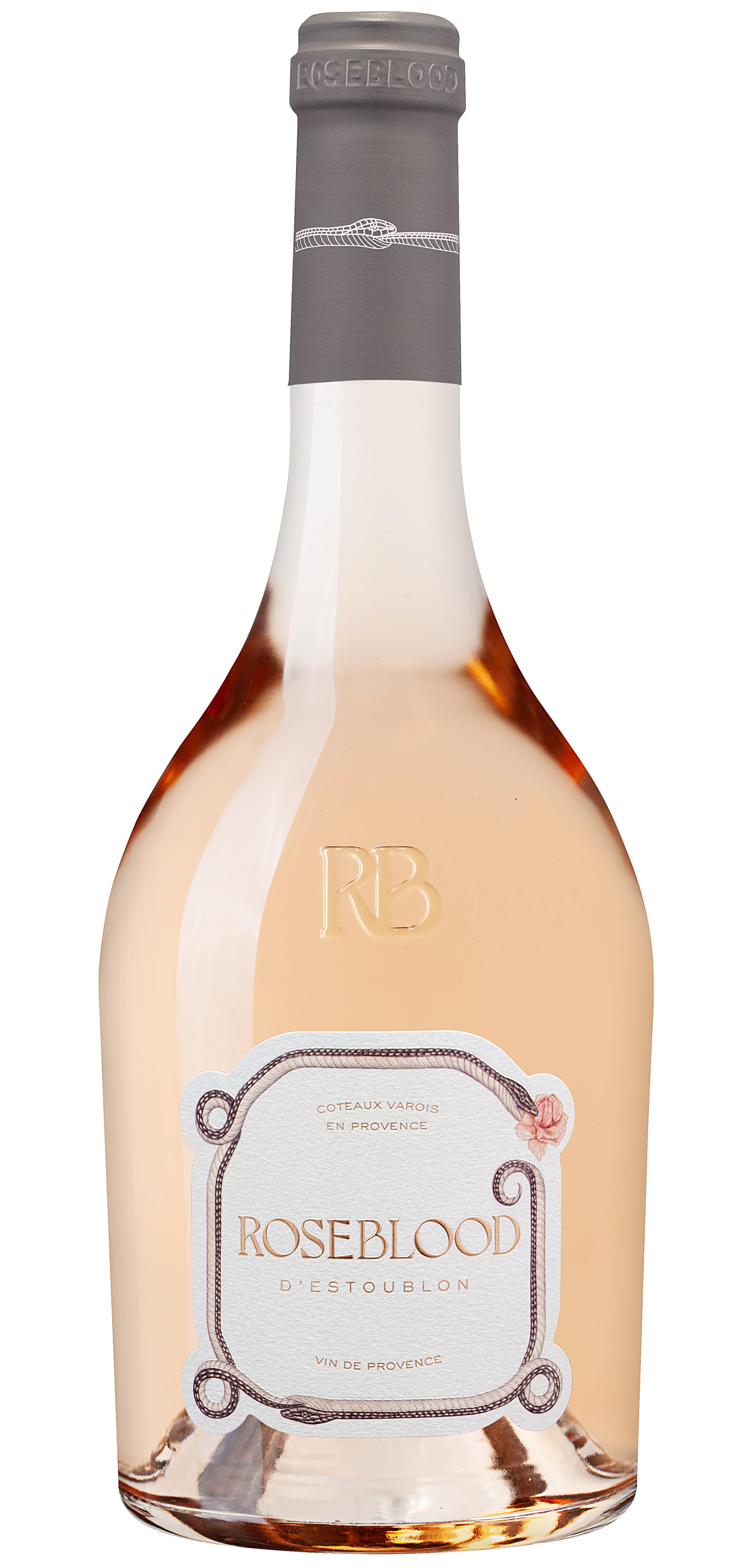 Chateau d'Estoublon Roseblood Rose 2023  Front Bottle Shot