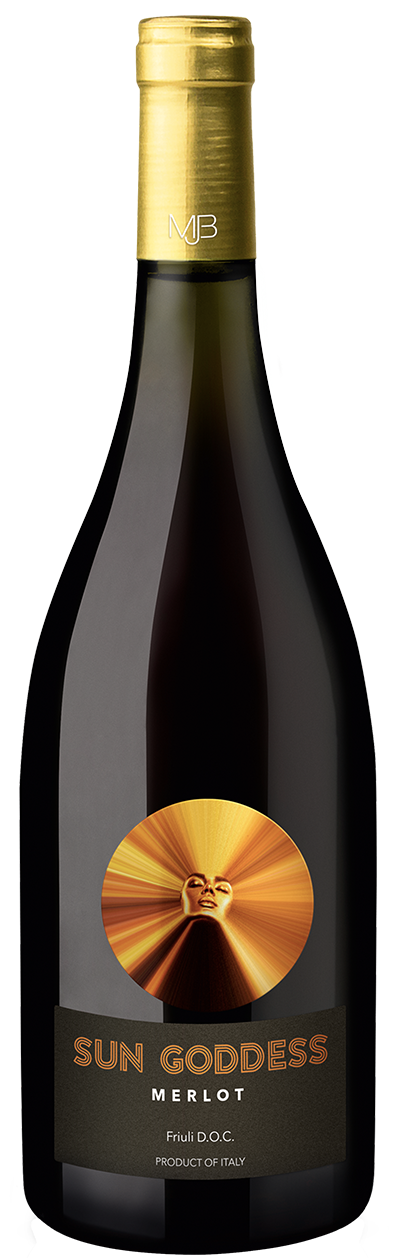 Sun Goddess by Mary J Blige Merlot 2018  Front Bottle Shot