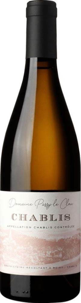 Passy le Clou Chablis 2021  Front Bottle Shot